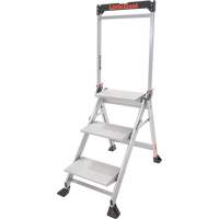 Jumbo Step™ Ladder, 2.2', Aluminum, 375 lbs. Capacity, Type 1AA VD613 | Duaba Trade