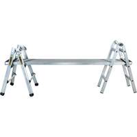 Telescoping Multi-Position Ladder, 2.916' - 9.75', Aluminum, 300 lbs., CSA Grade 1A VD689 | Duaba Trade